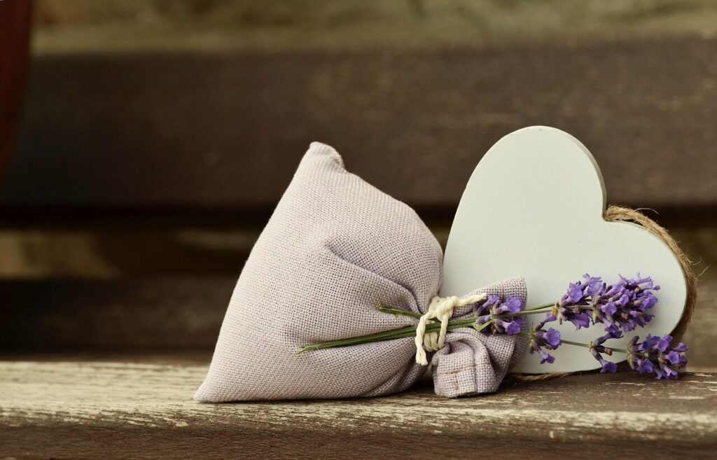 lavender, fragrance, romantic, heart, lavender bag, scented sachet, lavender flowers, still life, scented plant, purple flowers, lavender, lavender, lavender, lavender, lavender, heart, heart, heart
