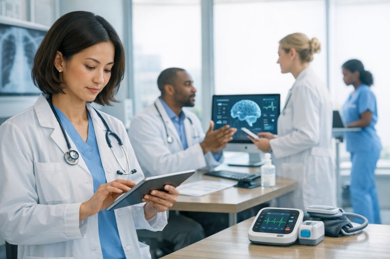 Digitalisierung im Gesundheitswesen: Effizienz in der medizinischen Praxis