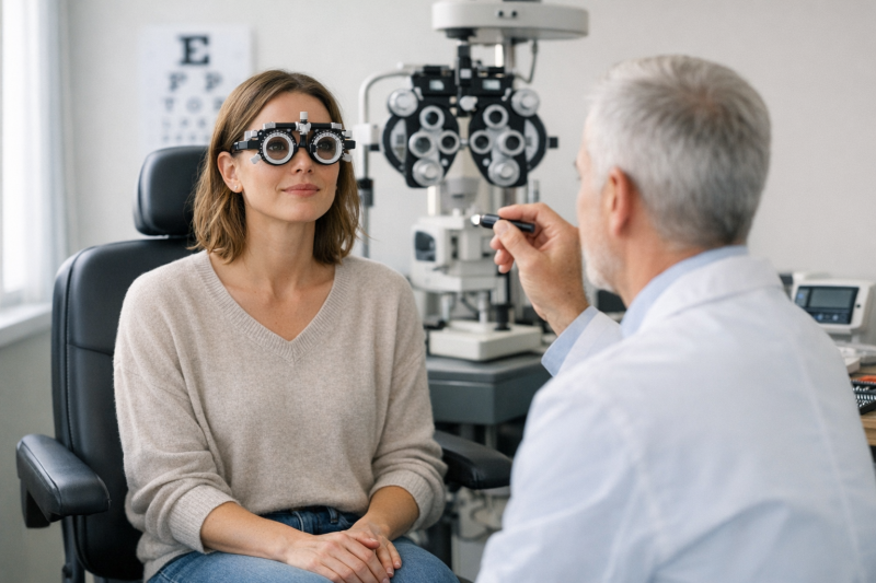 Wie oft zum Augenarzt?